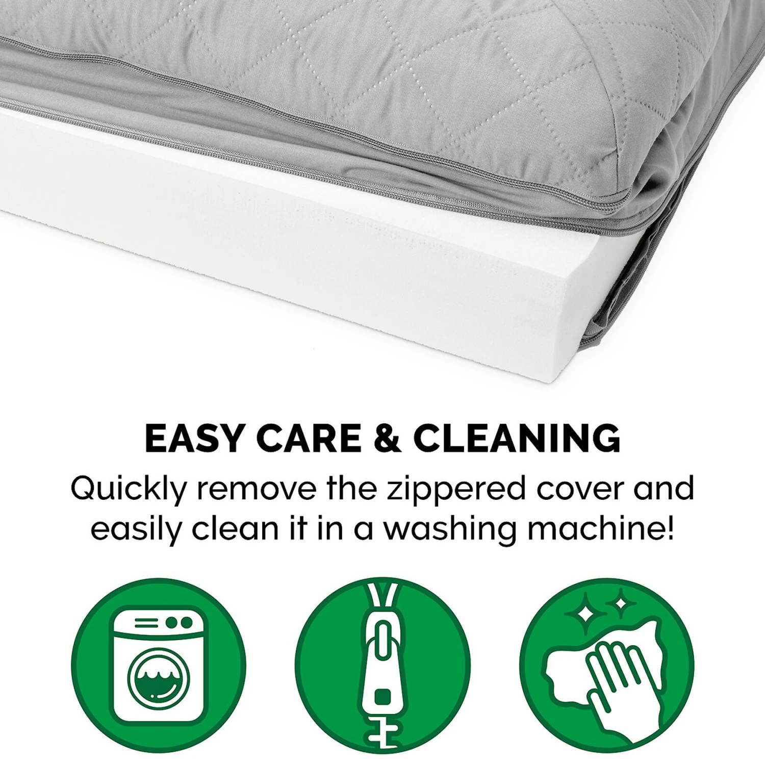 FurHaven Quilted Full Support Orthopedic Sofa Dog & Cat Bed 10 FurHaven Quilted Full Support Orthopedic Sofa Dog & Cat Bed - Image 8