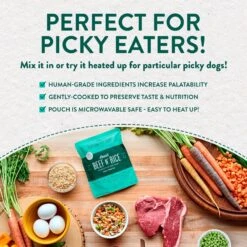 Portland Pet Food Company Rosie's Beef N' Rice Homestyle Wet Dog Food Topper, 9-oz Pouch, Case Of 4 -Blue Buffalo || ROYAL CANIN || Wellness Sales 252873 PT4. AC SS1800 V1693002190