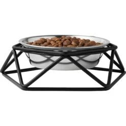 Frisco Elevated Stainless Steel Dog & Cat Bowl With Metal Stand -Blue Buffalo || ROYAL CANIN || Wellness Sales 253055 PT3. AC SS1800 V1616594210