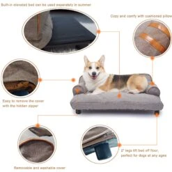 K1 Pet Design Wickman Sofa Pet Bed With Removable Cover -Blue Buffalo || ROYAL CANIN || Wellness Sales 254151 PT3. AC SS1800 V1602720678