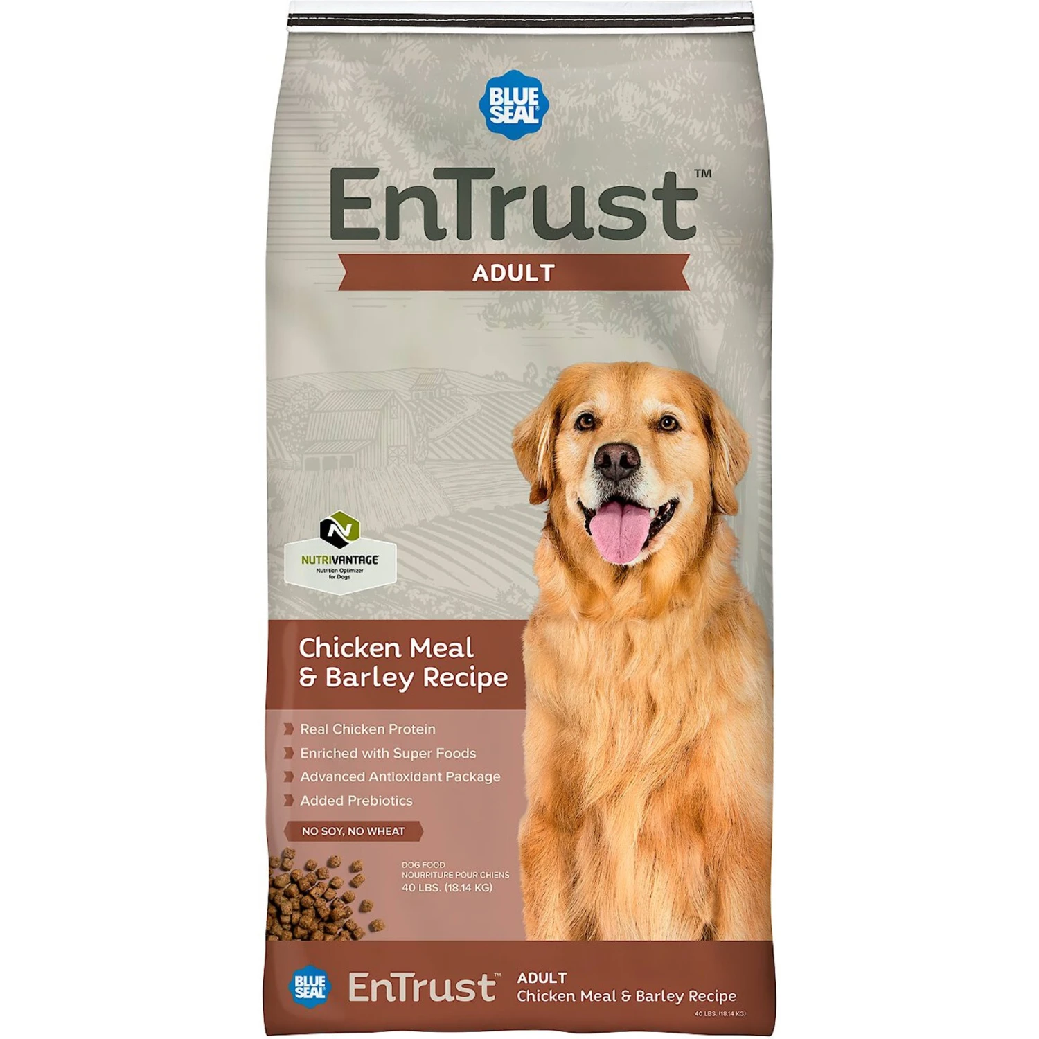 Blue Seal EnTrust Adult Chicken Meal & Barley Recipe Dry Dog Food 3 Blue Seal EnTrust Adult Chicken Meal & Barley Recipe Dry Dog Food
