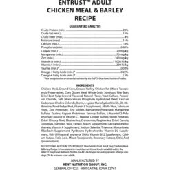 Blue Seal EnTrust Adult Chicken Meal & Barley Recipe Dry Dog Food 8 Blue Seal EnTrust Adult Chicken Meal & Barley Recipe Dry Dog Food -Blue Buffalo || ROYAL CANIN || Wellness Sales 255288 PT4. AC SS1800 V1602718882