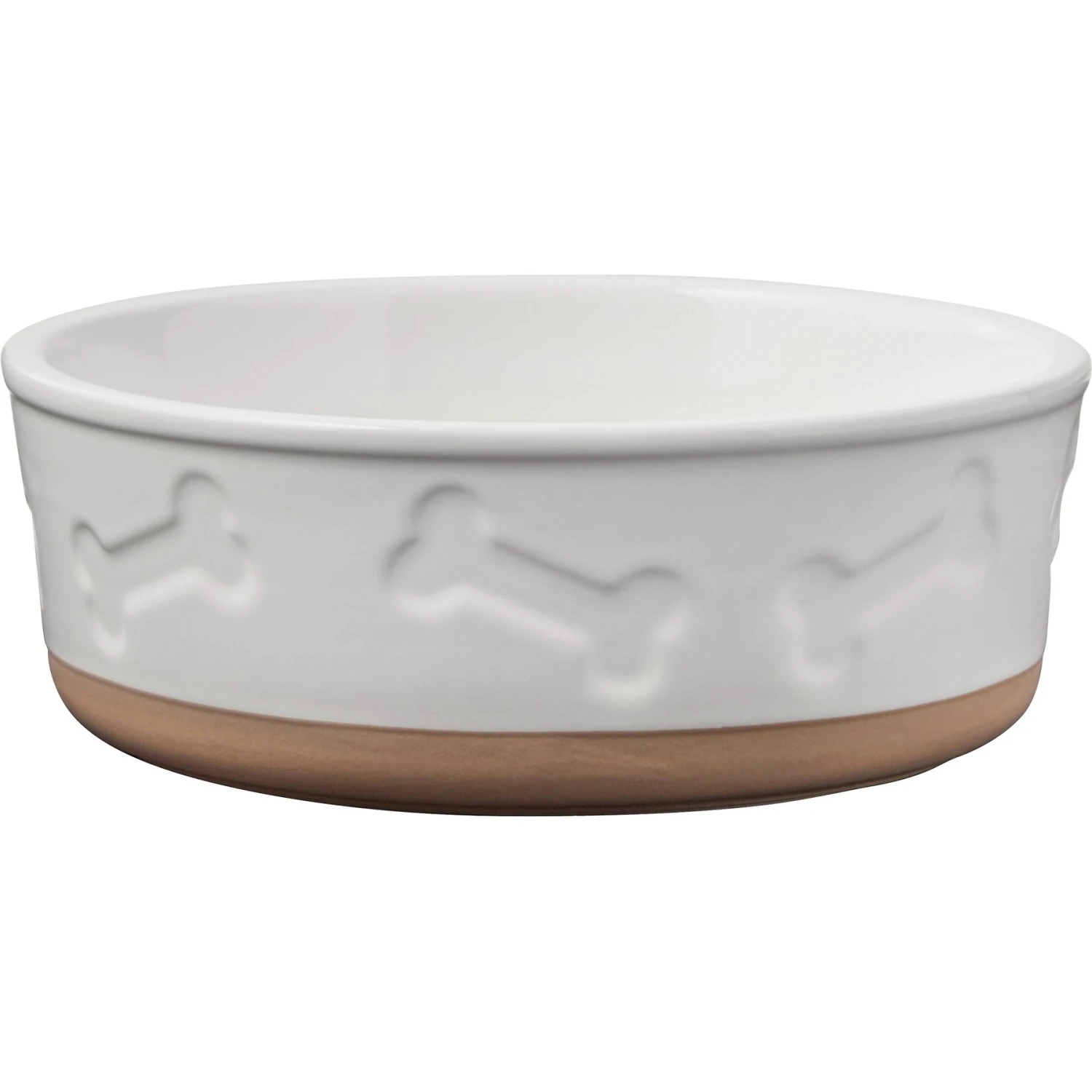 Frisco Bones Non-skid Ceramic Dog & Cat Bowl 3 Frisco Bones Non-skid Ceramic Dog & Cat Bowl