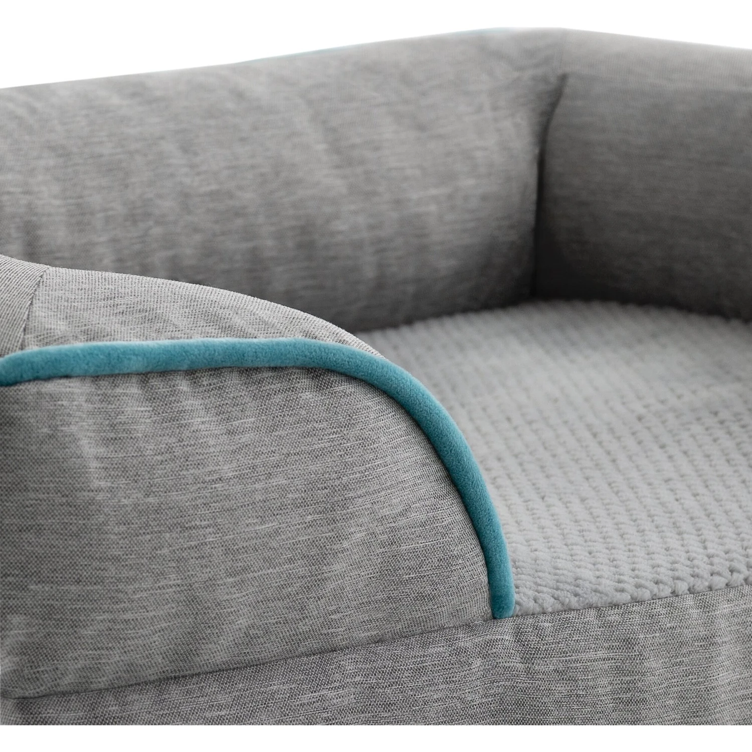 Brindle Orthopedic Bolster Dog & Cat Bed With Removable Cover 5 Brindle Orthopedic Bolster Dog & Cat Bed With Removable Cover - Image 3