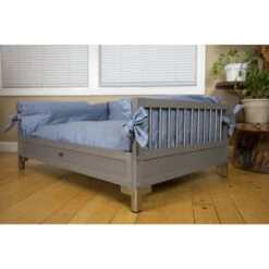 New Age Pet ECOFLEX Manhattan Raised Dog & Cat Bed With Cushion -Blue Buffalo || ROYAL CANIN || Wellness Sales 258197 PT4. AC SS1800 V1605226659