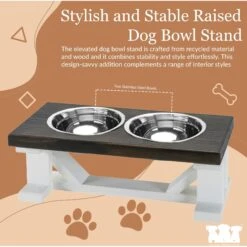 Bearwood Essentials Farmhouse Elevated Dog Feeder -Blue Buffalo || ROYAL CANIN || Wellness Sales 258636 PT5. AC SS1800 V1698845994