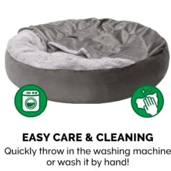 FurHaven Wave Covered Pillow Cat & Dog Bed -Blue Buffalo || ROYAL CANIN || Wellness Sales 258985 PT6. AC SS1800 V1604105583