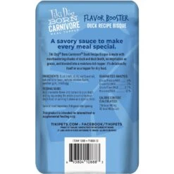 Tiki Dog Born Carnivore Flavor Booster Duck Bisque Non-GMO Wet Dog Food Topper 13 Tiki Dog Born Carnivore Flavor Booster Duck Bisque Non-GMO Wet Dog Food Topper -Blue Buffalo || ROYAL CANIN || Wellness Sales 259166 PT2. AC SS1800 V1701796132
