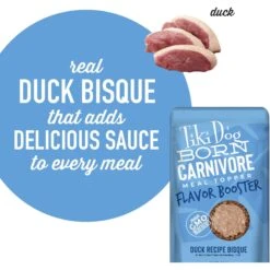Tiki Dog Born Carnivore Flavor Booster Duck Bisque Non-GMO Wet Dog Food Topper 16 Tiki Dog Born Carnivore Flavor Booster Duck Bisque Non-GMO Wet Dog Food Topper -Blue Buffalo || ROYAL CANIN || Wellness Sales 259166 PT5. AC SS1800 V1701796129