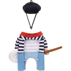 Frisco Front Walking French Artist Dog & Cat Costume -Blue Buffalo || ROYAL CANIN || Wellness Sales 260956 PT6. AC SS1800 V1622038086