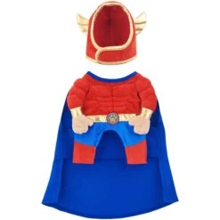 Frisco Front Walking Superhero Dog & Cat Costume -Blue Buffalo || ROYAL CANIN || Wellness Sales 261083 PT5. AC SS1800 V1624399752