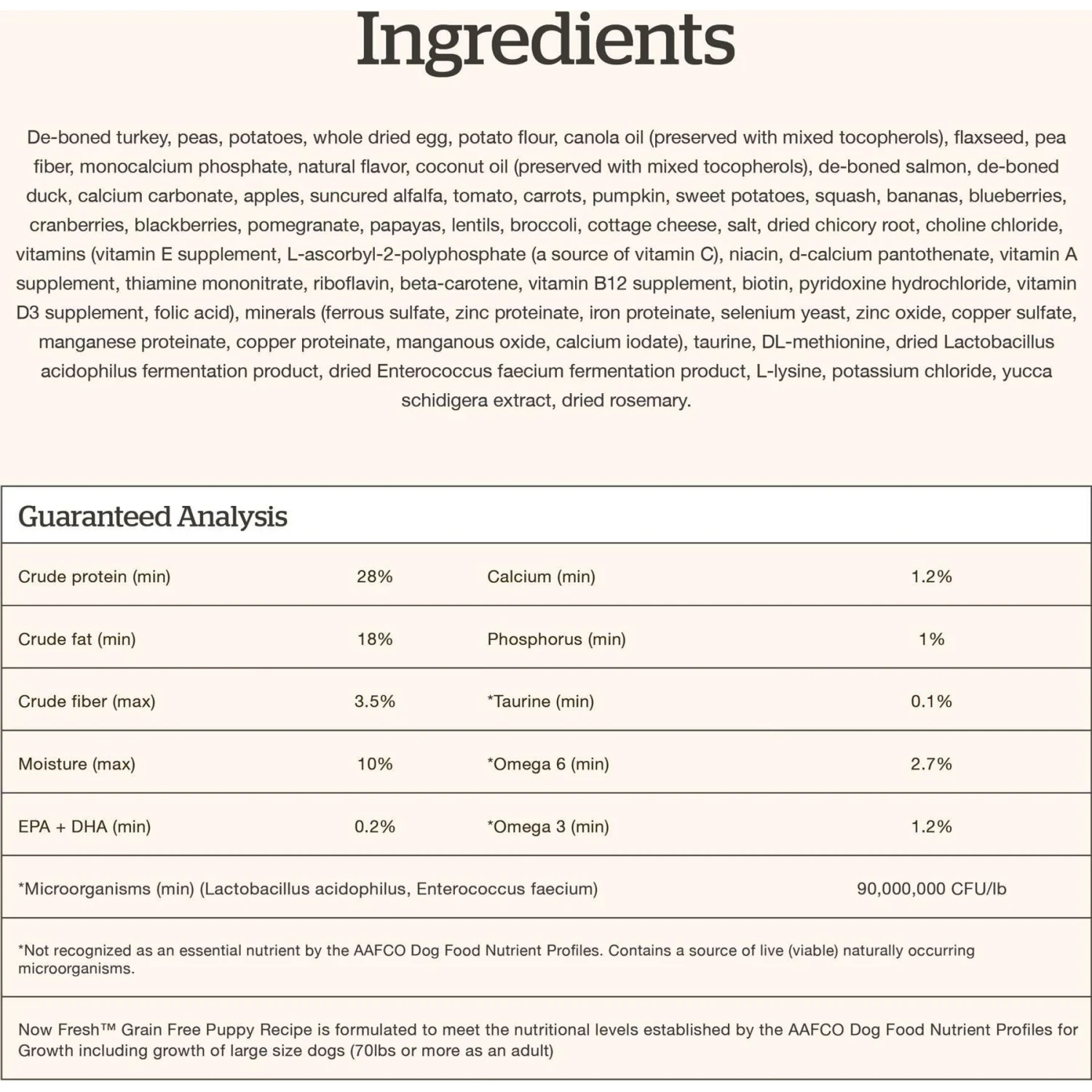 Now Fresh Grain-Free Puppy Recipe Dry Dog Food 11 Now Fresh Grain-Free Puppy Recipe Dry Dog Food - Image 9