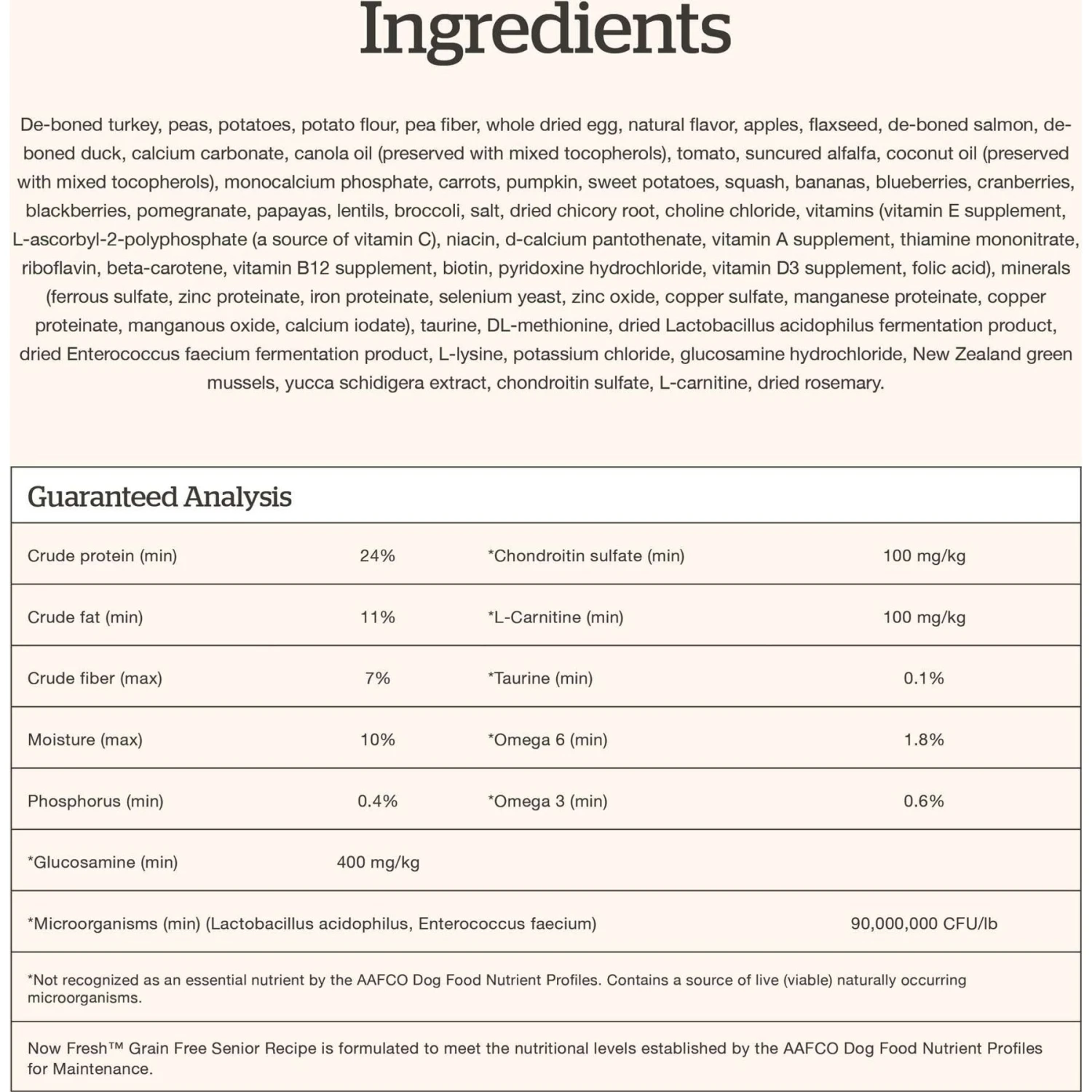 Now Fresh Grain-Free Senior Formula Dry Dog Food 11 Now Fresh Grain-Free Senior Formula Dry Dog Food - Image 9