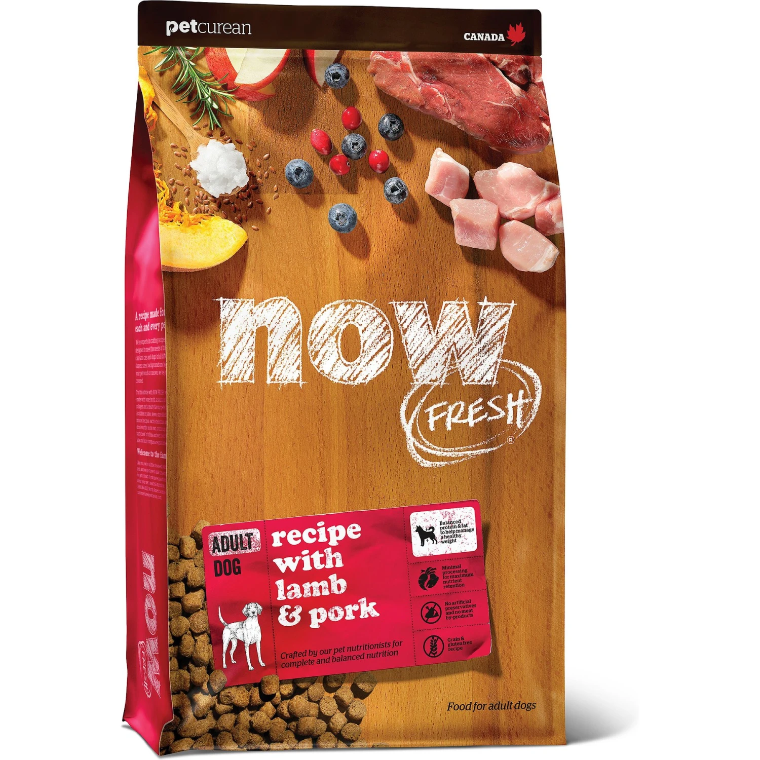 Now Fresh Grain-Free Adult Red Meat Recipe Dry Dog Food 3 Now Fresh Grain-Free Adult Red Meat Recipe Dry Dog Food