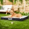 Frisco Indoor/Outdoor Arrow Print Pillow Dog Bed W/Removable Cover -Blue Buffalo || ROYAL CANIN || Wellness Sales 262153 MAIN. AC SS1800 V1619807962