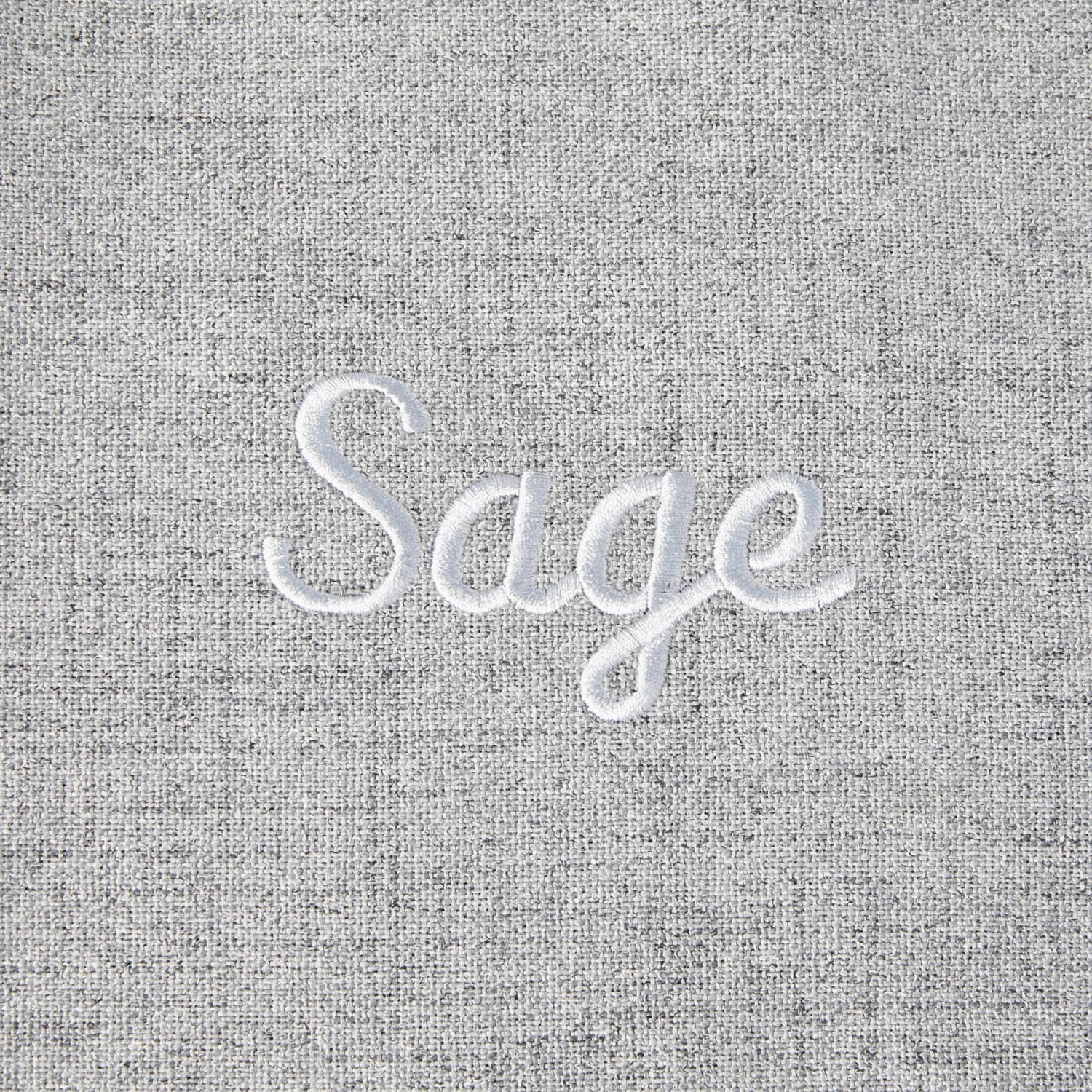 Frisco Faux Linen Corner Personalized Bolster Dog Bed W/Removable Cover, Harbour Blue, L 6 Frisco Faux Linen Corner Personalized Bolster Dog Bed W/Removable Cover, Harbour Blue, L - Image 4