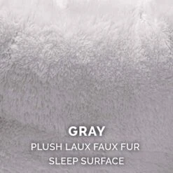 FurHaven Luxury Faux Fur Self-Warming Hi-Lo Donut Cat & Dog Bed -Blue Buffalo || ROYAL CANIN || Wellness Sales 262932 PT8. AC SS1800 V1606777350