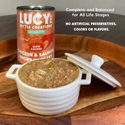 Lucy Pet Products Kettle Creations Chicken & Salmon Recipe In Gravy Wet Dog Food, 12.5-oz Can, Case Of 12 -Blue Buffalo || ROYAL CANIN || Wellness Sales 263488 PT2. AC SS1800 V1607475451