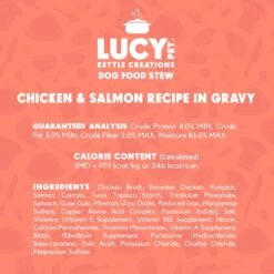 Lucy Pet Products Kettle Creations Chicken & Salmon Recipe In Gravy Wet Dog Food, 12.5-oz Can, Case Of 12 -Blue Buffalo || ROYAL CANIN || Wellness Sales 263488 PT4. AC SS1800 V1607438883