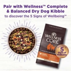 Wellness CORE Bowl Boosters Heart Health Dry Dog Food Topper, 4-oz Bag 15 Wellness CORE Bowl Boosters Heart Health Dry Dog Food Topper, 4-oz Bag -Blue Buffalo || ROYAL CANIN || Wellness Sales 264867 PT5. AC SS1800 V1703709316