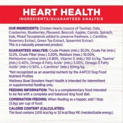 Wellness CORE Bowl Boosters Heart Health Dry Dog Food Topper, 4-oz Bag 17 Wellness CORE Bowl Boosters Heart Health Dry Dog Food Topper, 4-oz Bag -Blue Buffalo || ROYAL CANIN || Wellness Sales 264867 PT7. AC SS1800 V1703709498