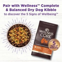 Wellness CORE Bowl Boosters Digestive Health Dry Dog Food Topper, 4-oz Bag -Blue Buffalo || ROYAL CANIN || Wellness Sales 264869 PT5. AC SS1800 V1703709439