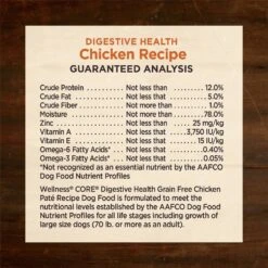 Wellness CORE Digestive Health Chicken Recipe Grain-Free Wet Dog Food -Blue Buffalo || ROYAL CANIN || Wellness Sales 264882 PT8. AC SS1800 V1623200560