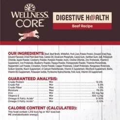 Wellness CORE Digestive Health Chicken & Beef Pate Variety Pack Grain-Free Wet Dog Food -Blue Buffalo || ROYAL CANIN || Wellness Sales 264888 PT6. AC SS1800 V1623198167