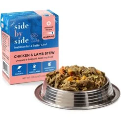Side By Side Warming Complete & Balanced Chicken & Lamb Stew Wet Dog Food, 12.5-oz Box -Blue Buffalo || ROYAL CANIN || Wellness Sales 264984 PT2. AC SS1800 V1611329503