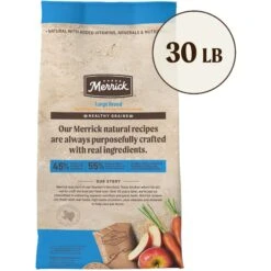 Merrick Healthy Grains Large Breed Recipe Dry Dog Food, 30-lb Bag -Blue Buffalo || ROYAL CANIN || Wellness Sales 265083 PT2. AC SS1800 V1620840741