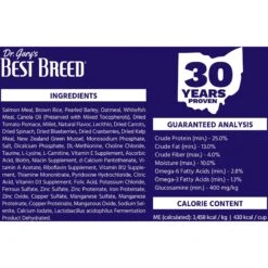 Dr. Gary's Best Breed Holistic Salmon With Vegetables & Herbs Dry Dog Food 10 Dr. Gary's Best Breed Holistic Salmon With Vegetables & Herbs Dry Dog Food -Blue Buffalo || ROYAL CANIN || Wellness Sales 265413 PT3. AC SS1800 V1609885371