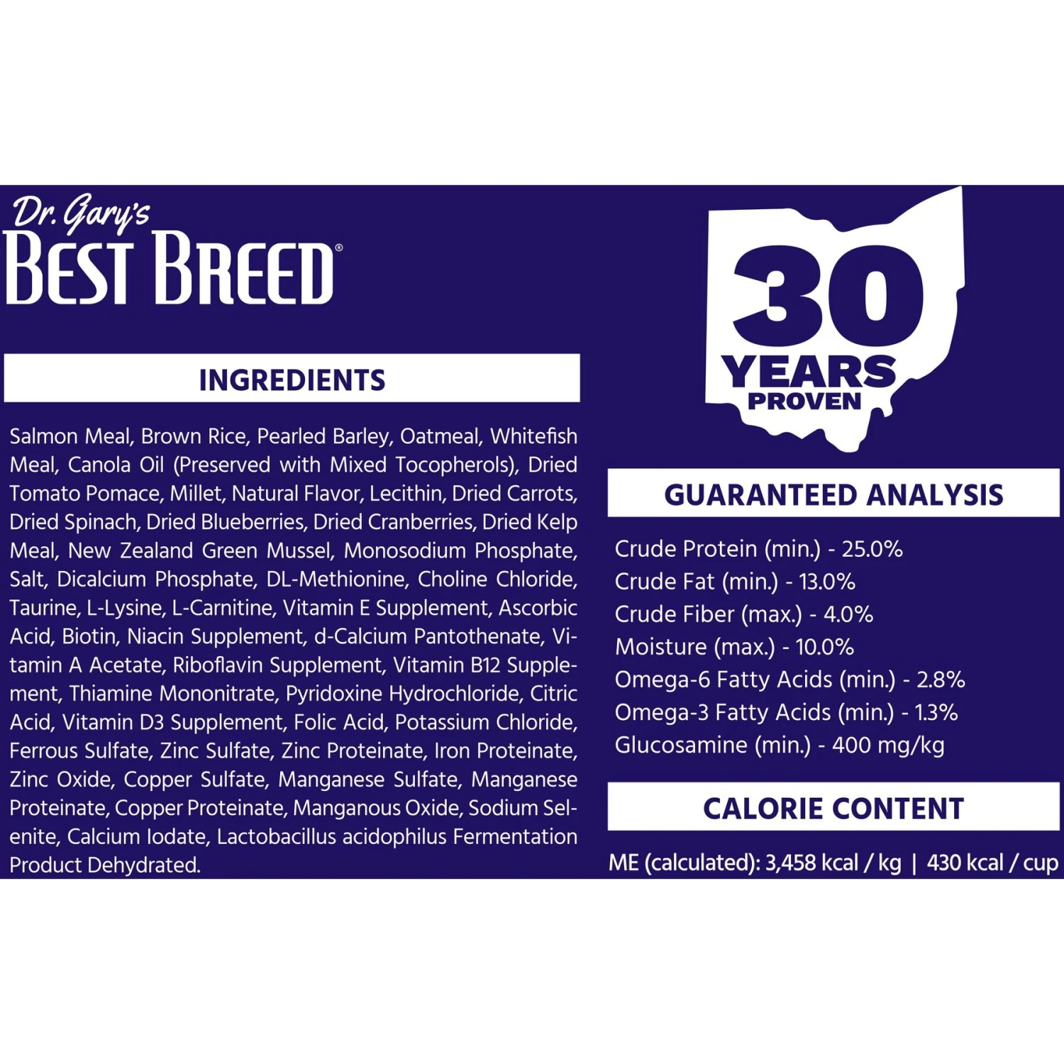 Dr. Gary's Best Breed Holistic Salmon With Vegetables & Herbs Dry Dog Food 6 Dr. Gary's Best Breed Holistic Salmon With Vegetables & Herbs Dry Dog Food - Image 4