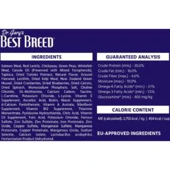 Dr. Gary's Best Breed Holistic Grain-Free Salmon With Fruits & Vegetables Dry Dog Food 12 Dr. Gary's Best Breed Holistic Grain-Free Salmon With Fruits & Vegetables Dry Dog Food -Blue Buffalo || ROYAL CANIN || Wellness Sales 265421 PT5. AC SS1800 V1609891083