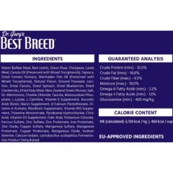 Dr. Gary's Best Breed Grain-Free Red Meat Recipe Dry Dog Food -Blue Buffalo || ROYAL CANIN || Wellness Sales 265433 PT2. AC SS1800 V1609887775
