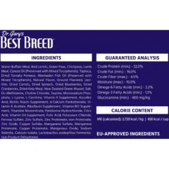 Dr. Gary's Best Breed Grain-Free Red Meat Recipe Dry Dog Food -Blue Buffalo || ROYAL CANIN || Wellness Sales 265433 PT5. AC SS1800 V1609887480