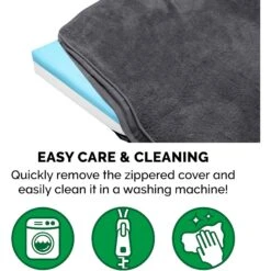 FurHaven Terry Deluxe Cooling Gel Pillow Cat & Dog Bed With Removable Cover -Blue Buffalo || ROYAL CANIN || Wellness Sales 265755 PT7. AC SS1800 V1609383145