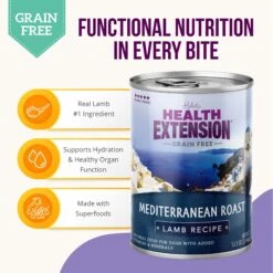 Health Extension Mediterranean Roast Lamb Recipe Grain-Free Wet Dog Food, 12.5-oz Can, Case Of 12 -Blue Buffalo || ROYAL CANIN || Wellness Sales 265827 PT4. AC SS1800 V1692037631