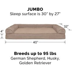 FurHaven Plush & Suede Cooling Gel Bolster Dog Bed With Removable Cover 15 FurHaven Plush & Suede Cooling Gel Bolster Dog Bed With Removable Cover -Blue Buffalo || ROYAL CANIN || Wellness Sales 266006 PT4. AC SS1800 V1663880540