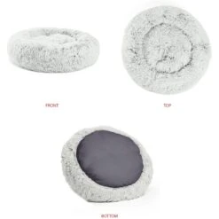 Best Friends By Sheri The Original Calming Donut Dog Bed & Throw Dog Blanket -Blue Buffalo || ROYAL CANIN || Wellness Sales 266248 PT3. AC SS1800 V1611163376