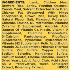 Nature's Recipe Adult Lamb, Barley & Brown Rice Recipe Dry Dog Food -Blue Buffalo || ROYAL CANIN || Wellness Sales 266854 PT8. AC SS1800 V1672850416