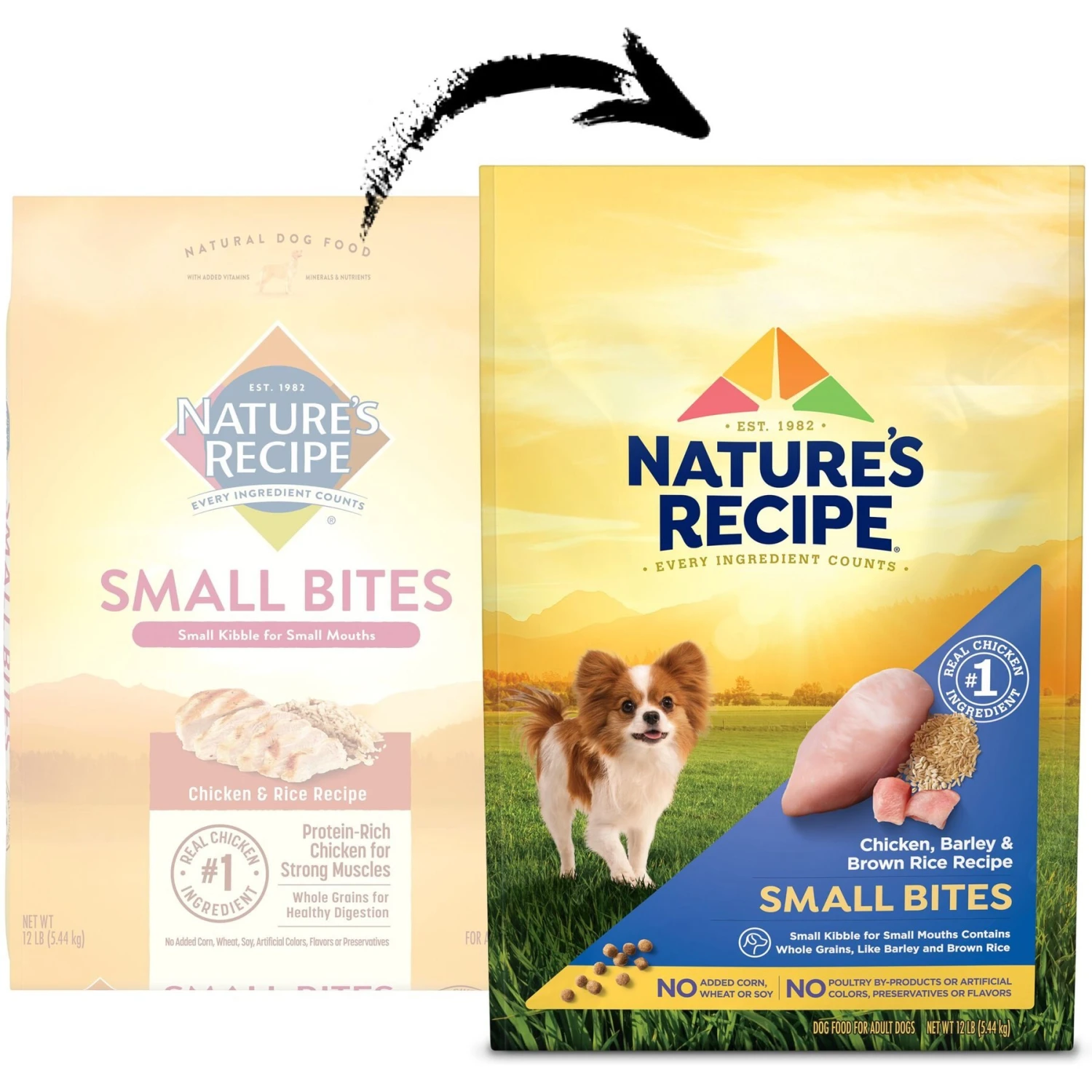Nature's Recipe Small Bites Chicken, Barley & Brown Rice Recipe Dry Dog Food 4 Nature's Recipe Small Bites Chicken, Barley & Brown Rice Recipe Dry Dog Food - Image 2