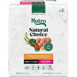 Nutro Natural Choice Small Breed Adult Chicken & Brown Rice Recipe Dry Dog Food