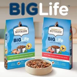 Rachael Ray Nutrish Big Life Large Breed Savory Chicken, Veggies & Barley Recipe Dry Dog Food -Blue Buffalo || ROYAL CANIN || Wellness Sales 269167 PT6. AC SS1800 V1611787050