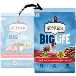 Rachael Ray Nutrish Big Life Large Breed Hearty Beef, Veggies & Brown Rice Recipe Dry Dog Food -Blue Buffalo || ROYAL CANIN || Wellness Sales 269171 PT1. AC SS1800 V1657656525