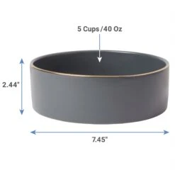Frisco Modern Gold Rim Ceramic Dog & Cat Bowl 8 Frisco Modern Gold Rim Ceramic Dog & Cat Bowl -Blue Buffalo || ROYAL CANIN || Wellness Sales 270187 PT1. AC SS1800 V1620913028