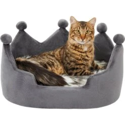 Frisco Faux Fur Crown Pillow Cat & Dog Bed 9 Frisco Faux Fur Crown Pillow Cat & Dog Bed -Blue Buffalo || ROYAL CANIN || Wellness Sales 270886 PT3. AC SS1800 V1626294188