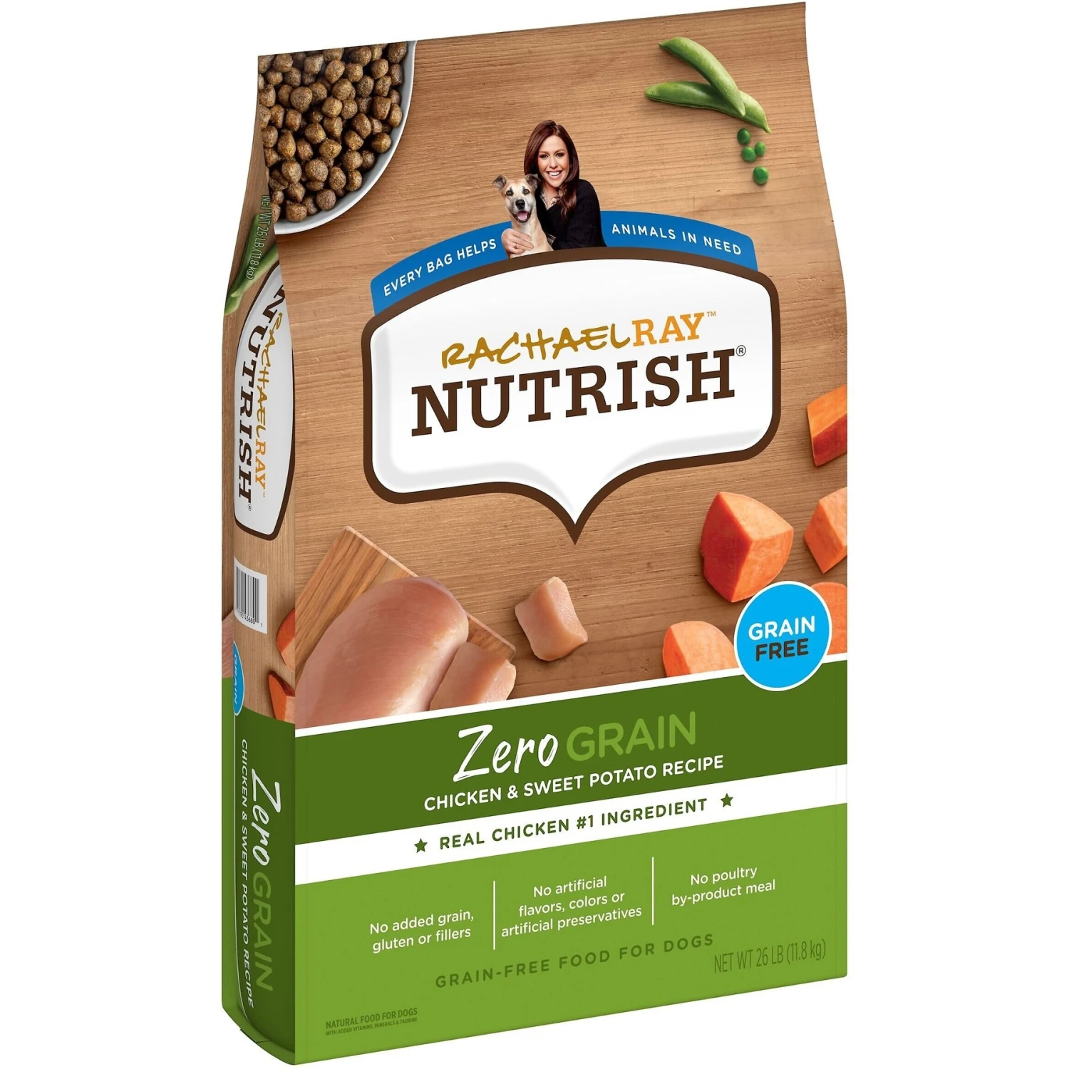 Rachael Ray Nutrish Zero Grain Natural Chicken & Sweet Potato Recipe Grain-Free Dry Dog Food 3 Rachael Ray Nutrish Zero Grain Natural Chicken & Sweet Potato Recipe Grain-Free Dry Dog Food