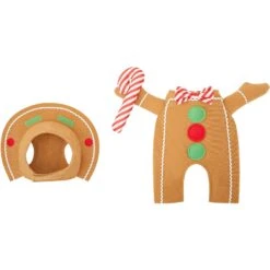 Frisco Front Walking Gingerbread Dog & Cat Costume -Blue Buffalo || ROYAL CANIN || Wellness Sales 276156 PT4. AC SS1800 V1631569278