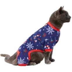 Frisco Snowy Nights Dog & Cat Cozy Polar Fleece PJs -Blue Buffalo || ROYAL CANIN || Wellness Sales 276448 PT2. AC SS1800 V1637683010