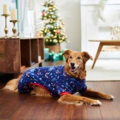 Frisco Snowy Nights Dog & Cat Cozy Polar Fleece PJs -Blue Buffalo || ROYAL CANIN || Wellness Sales 276448 PT5. AC SS1800 V1637672189